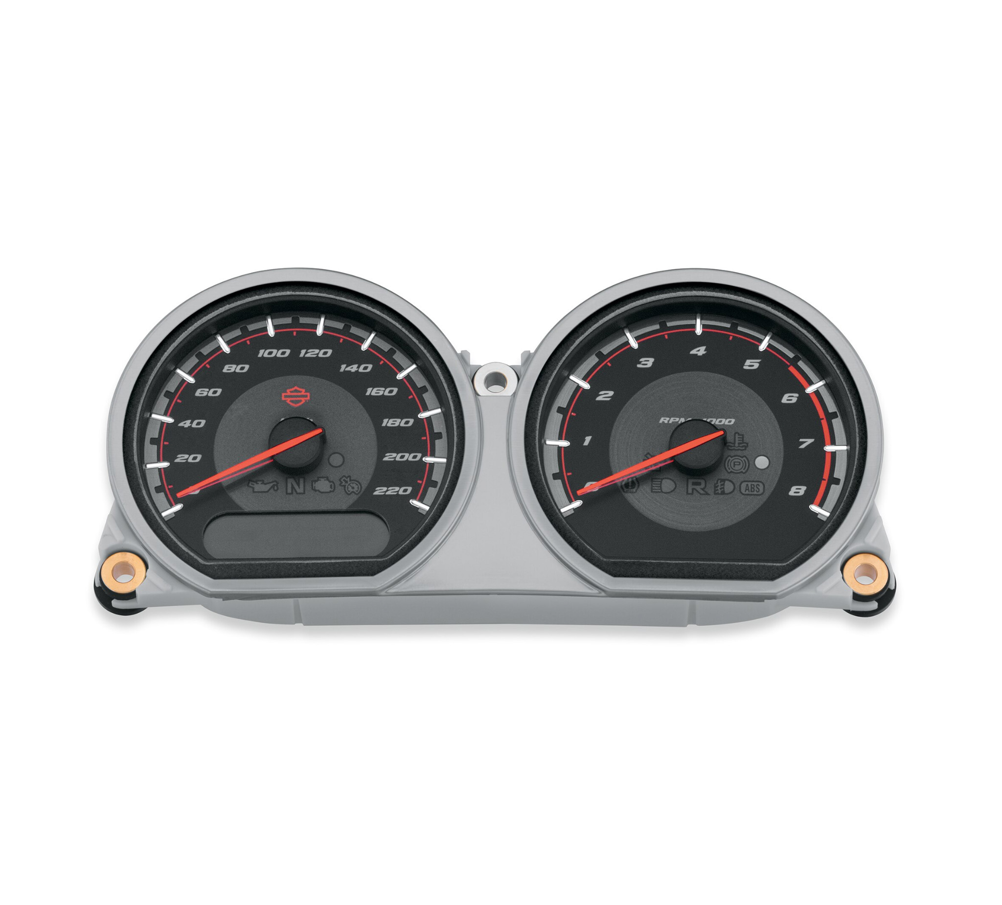Harley Davidson Custom Speedometer Gauge Fit CVO 2014-2019  American Skull 1